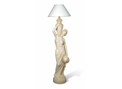 Lampada da terra soggiorno lampada piantana lampade design XXL lampada figura scultura nuova.