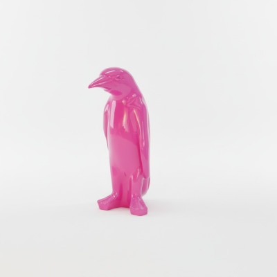 Design Pinguino Statua Scultura Figure Sculture Decorazione Decorazione Nuovo 3061