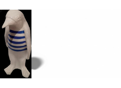 Design decorazione pinguino figura statua scultura figure sculture decorazioni XXL 67cm