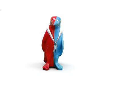Design Pinguino Statua Scultura Figure Sculture Decorazione 3075 Nuovo