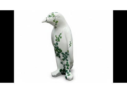 Design Pinguino Statua Scultura Figure Sculture Decorazione Decoro 3077 Nuovo