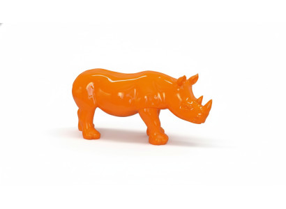 Design rinoceronte figura statua scultura figure sculture decorazione decorazione 3087 nuovo