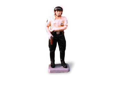 Statua in figura di poliziotto dell'autostrada degli Stati Uniti - Scultura di statue di figure di decorazione di sculture