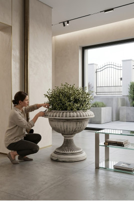 Vaso per piante, vaso da fiori, decorazione, figura, vasi da fiori, giardino, natura, vasi.