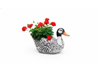 Vaso con fiori pianta naturale decorazione figura fioriere vasi giardino