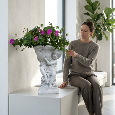 Natura vaso da fiori pianta secchiello decorazione figura vaso vasi da fiori giardino