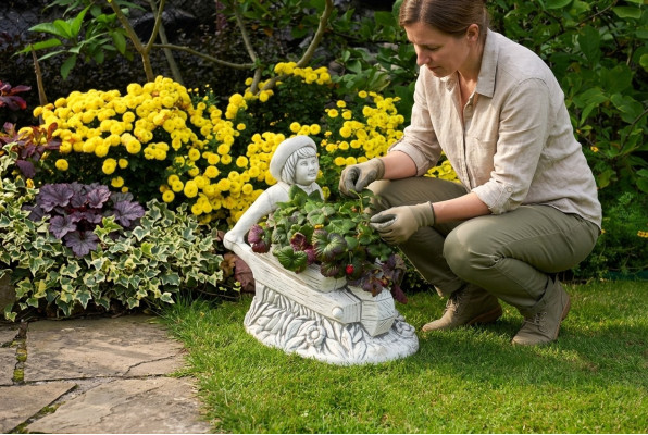 Vaso da fiori per piantare, vaso da decorazione, figura, vasi, natura, vasi da fiori, giardino