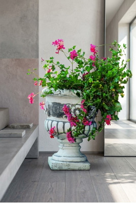 Vaso da fiori vaso da pianta decorazione naturale figura vasi vasi da fiori giardino