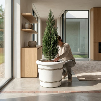 Fioriera Pianta Contenitore Decorazione Statua Vasi Natura Giardino Vasi per Piante