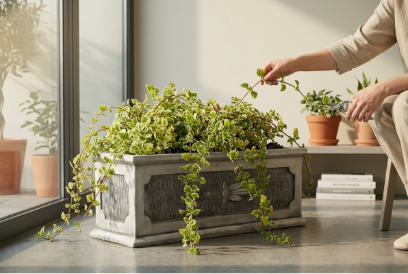 Vaso per piante, vaso da piantare, decorazione, figura naturale, vasi da giardino, vasi per fiori.