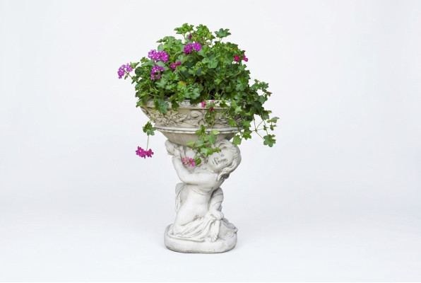 Vaso per piante, vaso da fiori, decorazione a figura da giardino, vasi per fiori, vasi, natura