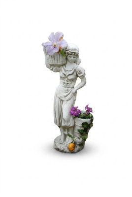 Vaso per piante in legno naturale da giardino decorativo vaso da giardino vasi per fiori