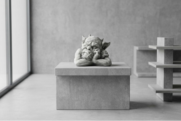 Troll 18cm Scultura Design Statua Figure da Giardino Statuette