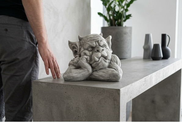Troll 19cm Scultura Design Statua da Giardino Figure Statue
