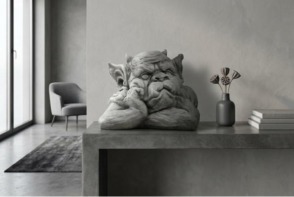 Troll 19cm Scultura Design Statua da Giardino Figure Statue