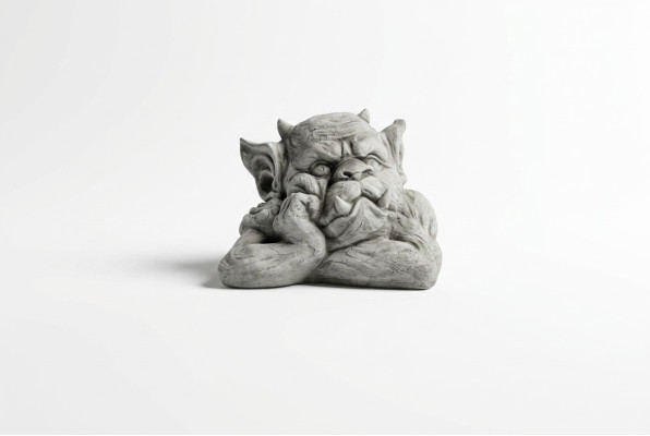 Troll 19cm Scultura Design Statua da Giardino Figure Statue