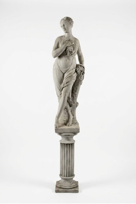 Colonna colonne stile antico colonne giardino decorazione romana deco 74cm