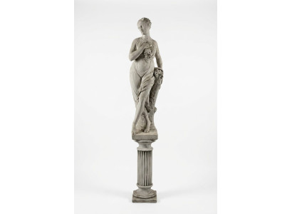 Colonna colonne stile antico colonne giardino decorazione romana deco 74cm