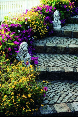 Decorazione del giardino Statua di leone Sculture Sculture Designer