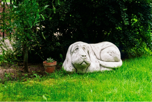 Giardino statua decorativa cane scultura figure sculture designer figura