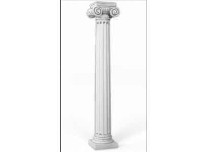 211cm Colonna antica Colonna Sculpture in pietra Statua Stile giardino romano