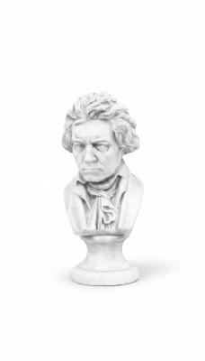 Beethoven celebrità busto figura scultura sculture figure statue