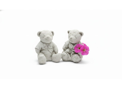 Decorazione del giardino Orso Terrazza Statua di pietra Figure naturali Statua decorativa
