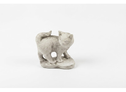 Giardino decorazione gatto terrazza figure di pietra statua scultura 494