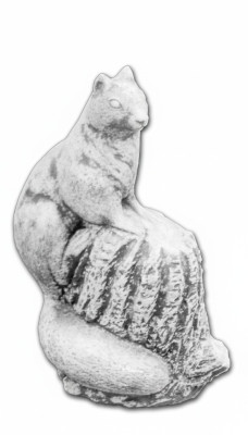 Decorazione da giardino Scoiattolo Terrazza Sculture in pietra Decorazione Statua