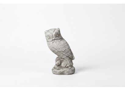 Decorazione del giardino gufetto terrazza pietra natura figure figura statua decorativa