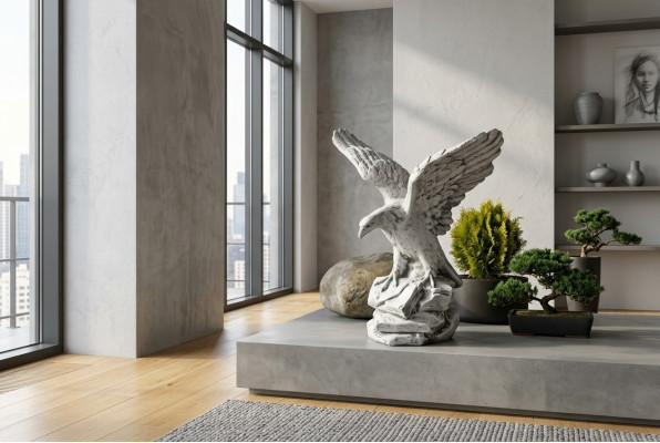 Aquila XXL statua di rapace, figura, scultura, sculture, statue, figure.