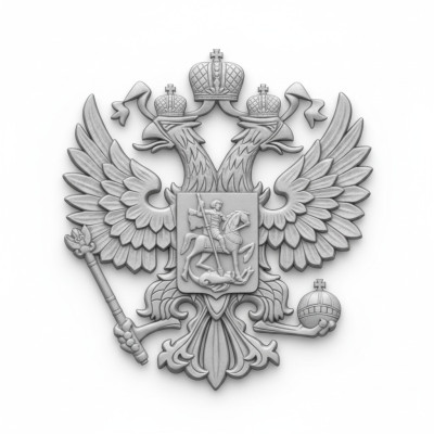 Rilievo Murale Immagine Immagini Russia Russia Stemma Aquila Testa Antico