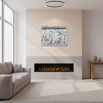 Rilievo delle donne Arte antica Rilievo a parete Immagine a parete Immagini in pietra Lastra