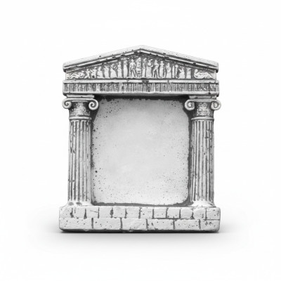 Bassorilievo lastra di pietra quadro pietra dipinto antico immagini decorative in rilievo.