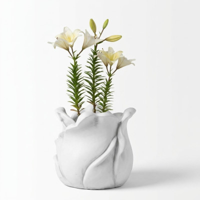 Cesto di fiori Vaso di fiori Contenitore Giardino Terrazza Decorazione Statua