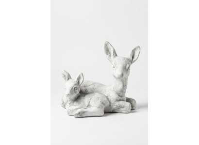 Decorazione da giardino Bambi Terrazza Figurine in pietra Figura Statua decorativa.
