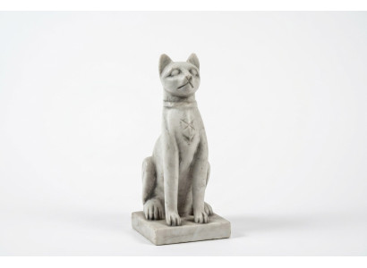 Statua di gatto egiziano, figura di statua, decorazione da giardino, terrazza