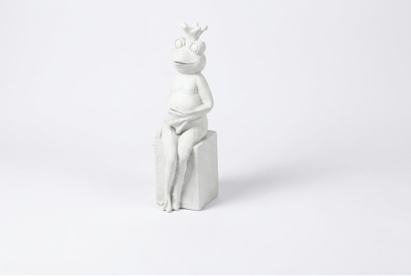 Decorazione giardino Rana Terrazza Pietra Figure decorative Statua Figura