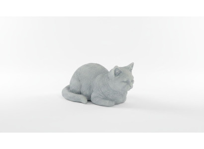Giardino Decorazione Gatto decorativo Terrazza Statue di pietra Figura statua