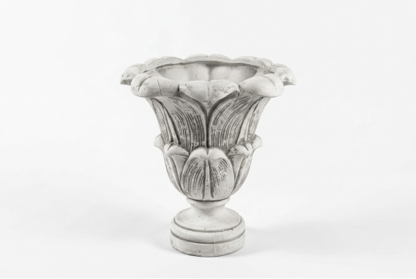 Cestino di fiori Vaso di fiori Contenitore da giardino Statue di terrazza Decorazione Statua