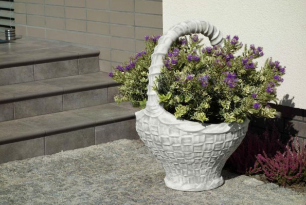 Vasi per piante Scatola di fioriera Vaso decorativo per fiori Vasi XXL in cemento Giardino Terrazza
