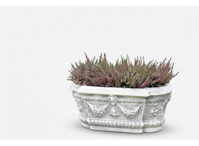 Vasi decorativi per fiori XXL in cemento da giardino per la terrazza