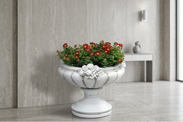 Vasi da fiori scatola pentola fiori vasi XXL giardino cemento terrazza decorativo