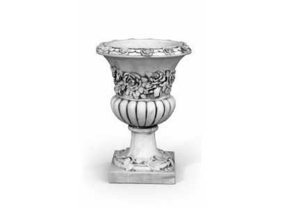 Vaso per fiori Cassettina per fiori Giardino Pietra Decorazione Decorazione Stile antico Fiori