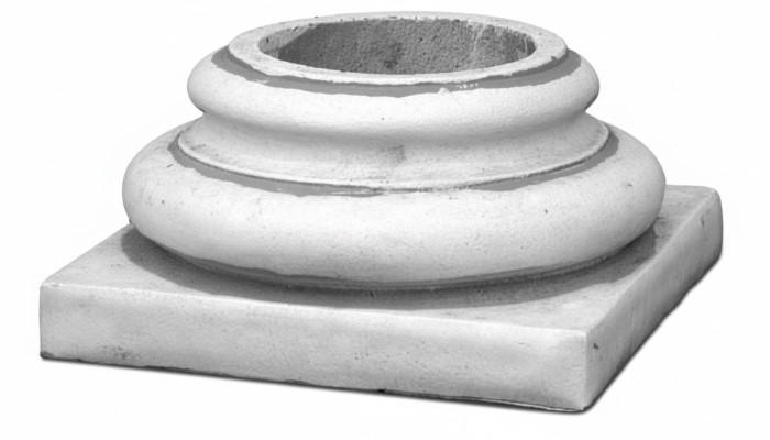 Base Piede Colonna Decorazione Giardino Supporto Fondazione Pietra Antico