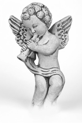 Angelo Scultura Design Statua da 27 cm per giardino Figure Statue