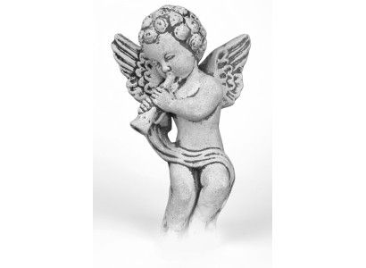 Angelo Scultura Design Statua da 27 cm per giardino Figure Statue