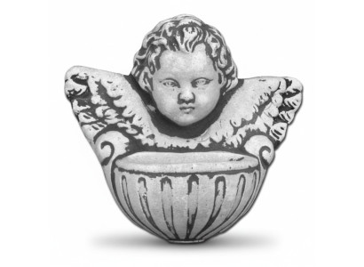 Angelo da fossa Croce Sepolcro Decorazione Tombale Pietra Decorazione Statua