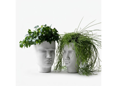 Design vaso per fiori Top Planz secchio contenitore figura decorativa vasi faccia scultura