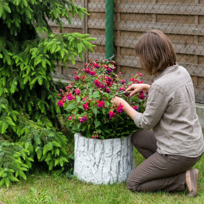 Vasi per piante da giardino in vaso naturale decorazione vasi da giardino statua fioriere